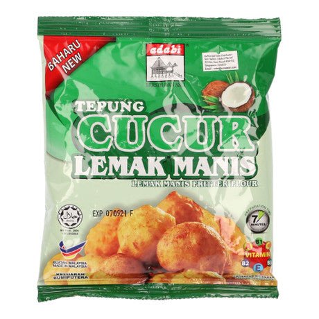 Adabi - Creamy & Sweet Fritters Flour ( Tepung Cucur Lemak Manis )  ||  200g