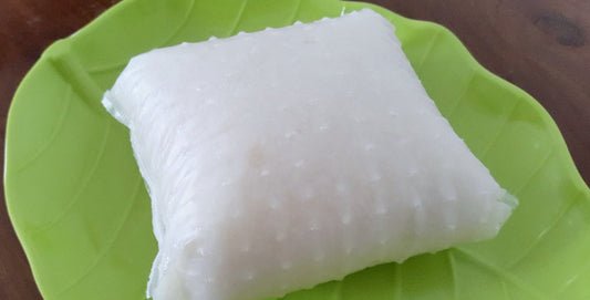 Lontong ( Rice Cake - Big ) Ready Cooked ( 2 pieces )