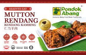 Pondok Abang - Ready to Eat Mutton Rendang ( Rendang Kambing ) || 400g