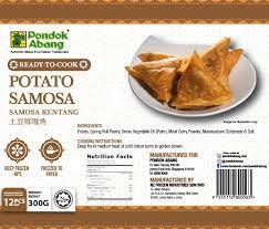 Pondok Abang - Potato Samosa  -  Samosa Kentang  |  12pcs