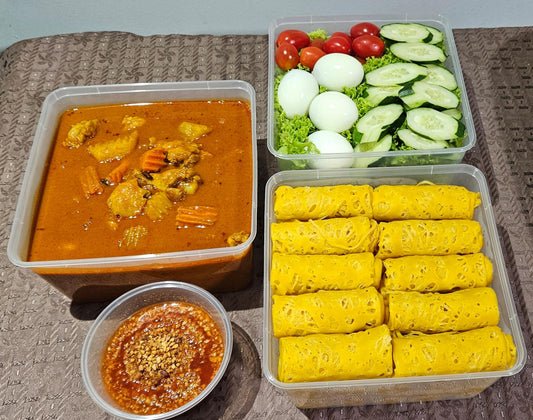 Roti Kirai - Chicken  Curry  Set | Serves  10 - 12 pax