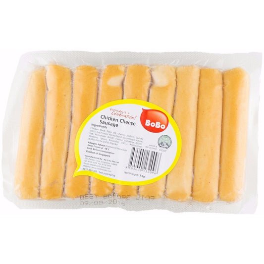 Bobo Chicken Cheese Sausage ( 1kg | 17pcs )