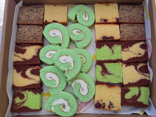 Assorted Slice Cakes Platter ( Approx 23 - 25pcs )